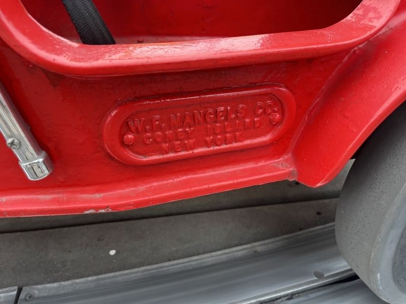 Inscription on the car. Click for full size. Inscription on the car image. Click for full size.
