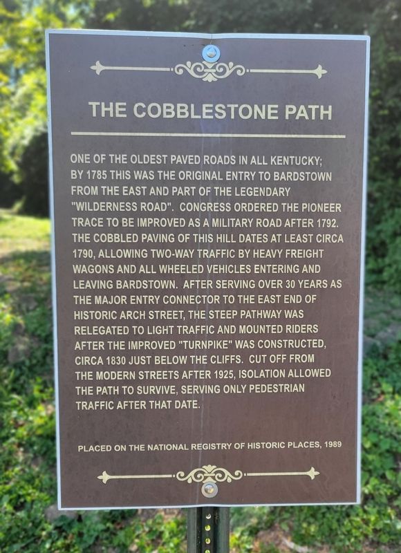 The Cobblestone Path Marker image. Click for full size.