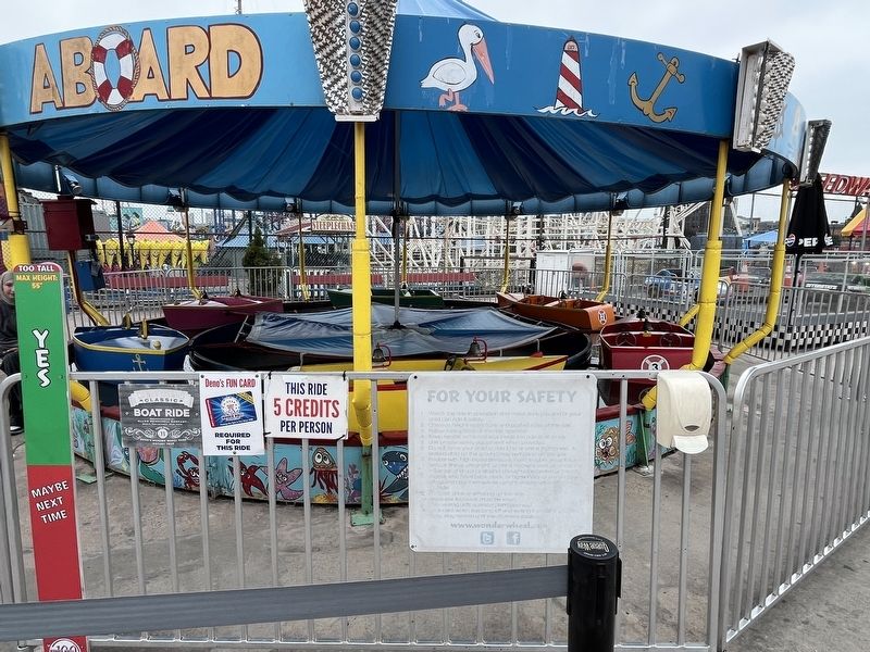 Boat Ride at Deno's Wonder Wheel Park in Coney Island. Click for full size. Boat Ride at Deno's Wonder Wheel Park in Coney Island image. Click for full size.
