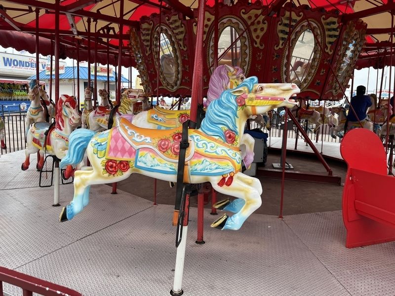 One of the horses on the Carousel image. Click for full size.