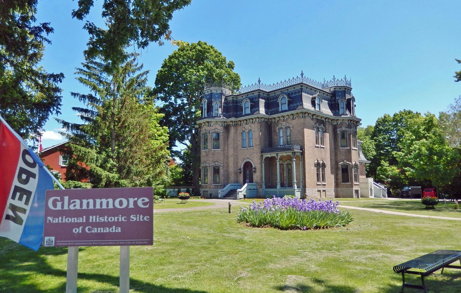 Glanmore / Phillips-Faulkner House National Historic Site of Canada. Click for full size. Glanmore / Phillips-Faulkner House National Historic Site of Canada image. Click for full size.
