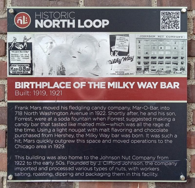 Birthplace of the Milky Way Bar Marker. Click for full size. Birthplace of the Milky Way Bar Marker image. Click for full size.