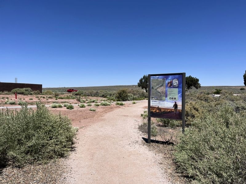 Tawa Trail Marker. Click for full size. Tawa Trail Marker image. Click for full size.