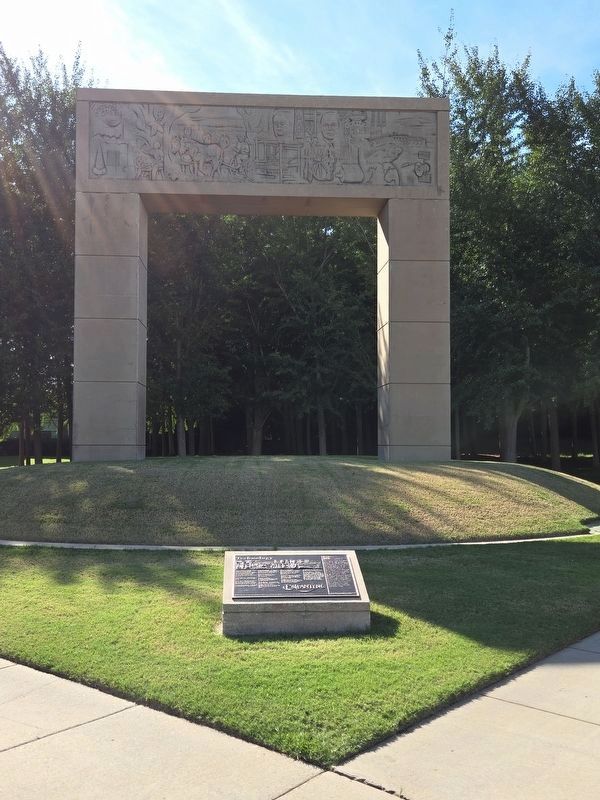 Technology Marker and archway. Click for full size. Technology Marker and archway image. Click for full size.
