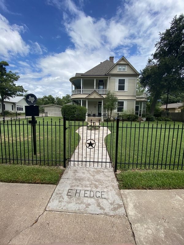Eugene Edge Home Marker. Click for full size. Eugene Edge Home Marker image. Click for full size.