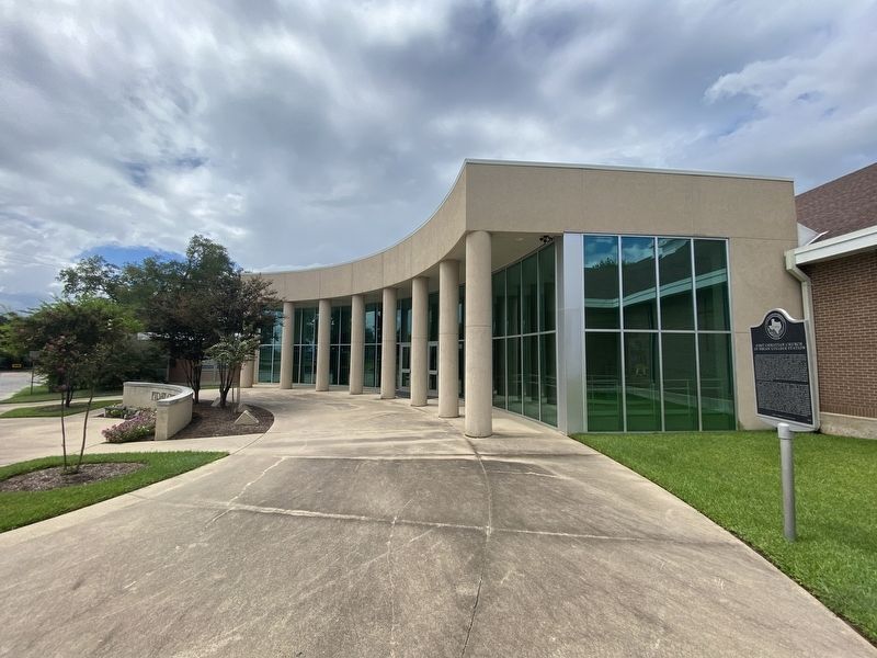 First Christian Church of Bryan/College Station Marker. Click for full size. First Christian Church of Bryan/College Station Marker image. Click for full size.