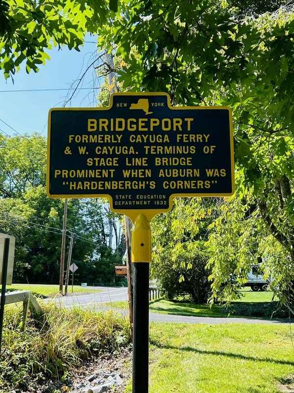 Bridgeport Marker image. Click for full size.
