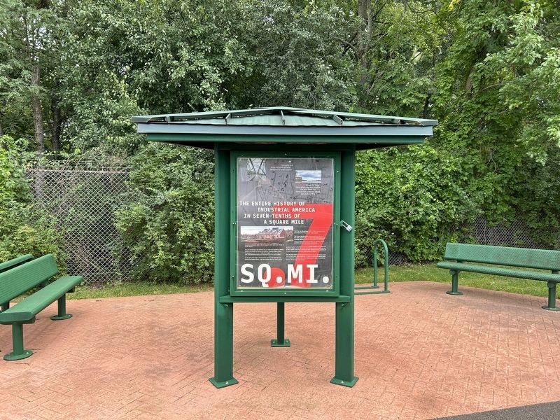 Water Fire Iron/.7 Sq. Mi./ Age of Rail Marker. Click for full size. Water Fire Iron/.7 Sq. Mi./ Age of Rail Marker image. Click for full size.