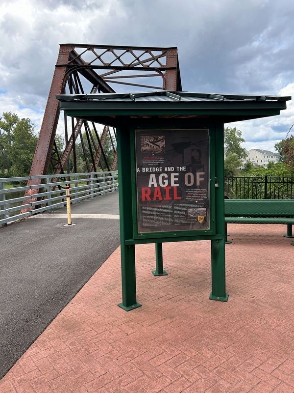 Water Fire Iron/.7 Sq. Mi./ Age of Rail Marker. Click for full size. Water Fire Iron/.7 Sq. Mi./ Age of Rail Marker image. Click for full size.