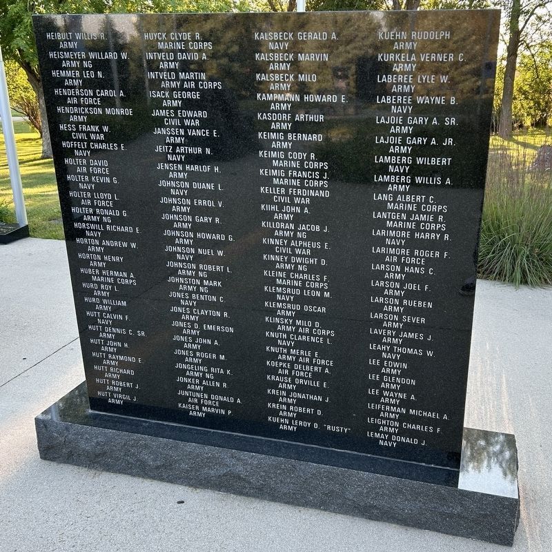 Reflections Memorial Tablet image. Click for full size.