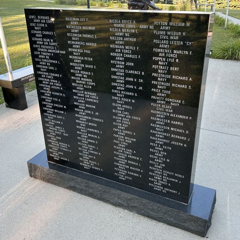 Reflections Memorial Tablet image. Click for full size.