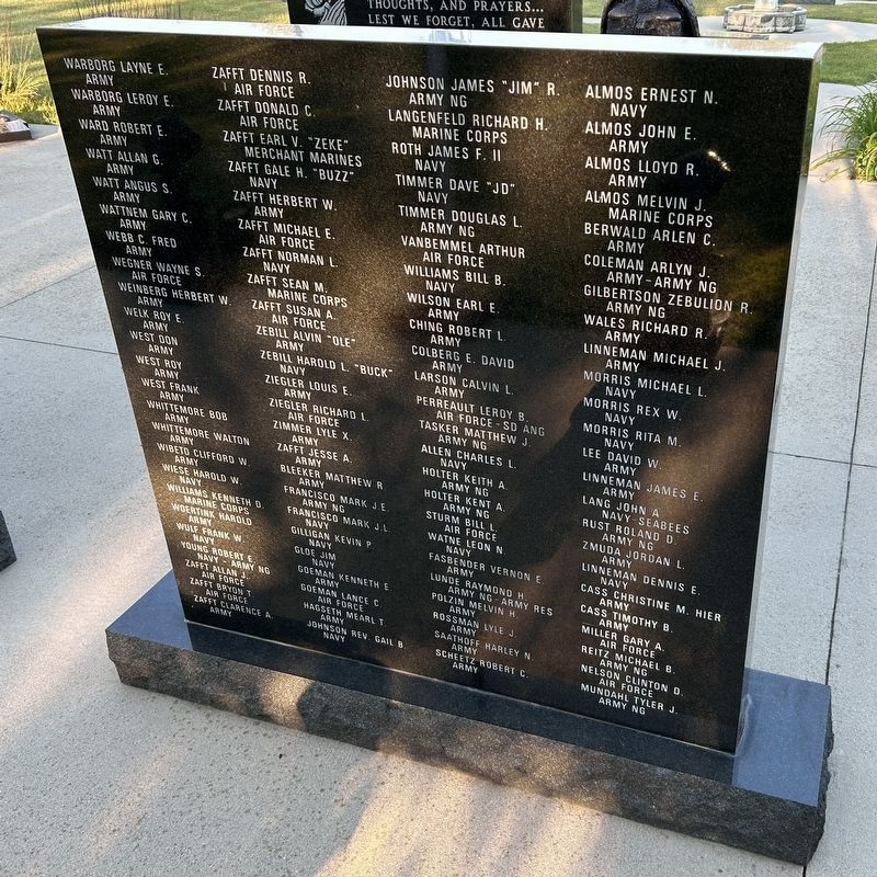 Reflections Memorial Tablet image. Click for full size.