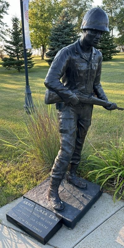 Army Korea Era Statue image. Click for full size.
