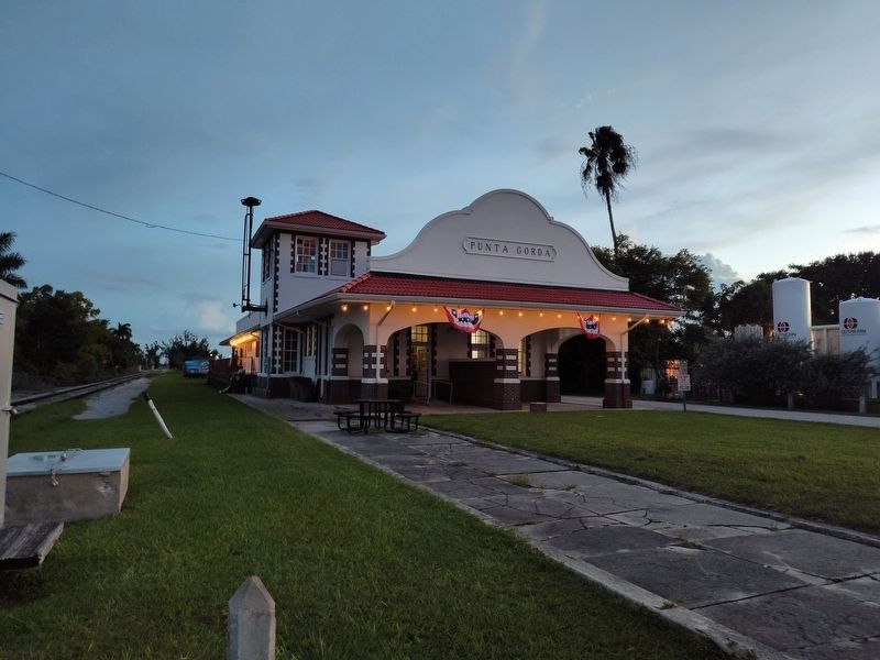 Punta Gorda Atlantic Coast Line Depot. Click for full size. Punta Gorda Atlantic Coast Line Depot image. Click for full size.