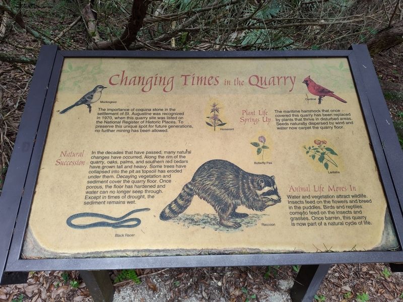 Changing Times in the Quarry Marker image. Click for full size.