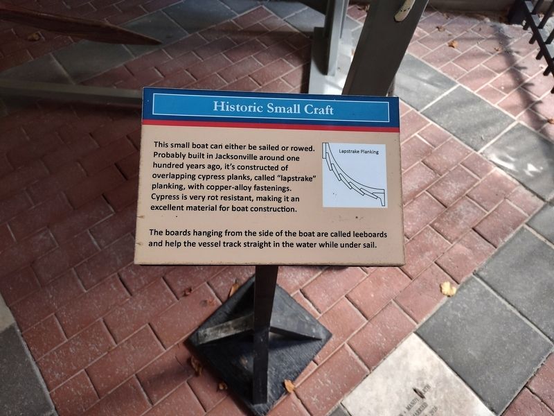 Historic Small Craft Marker. Click for full size. Historic Small Craft Marker image. Click for full size.