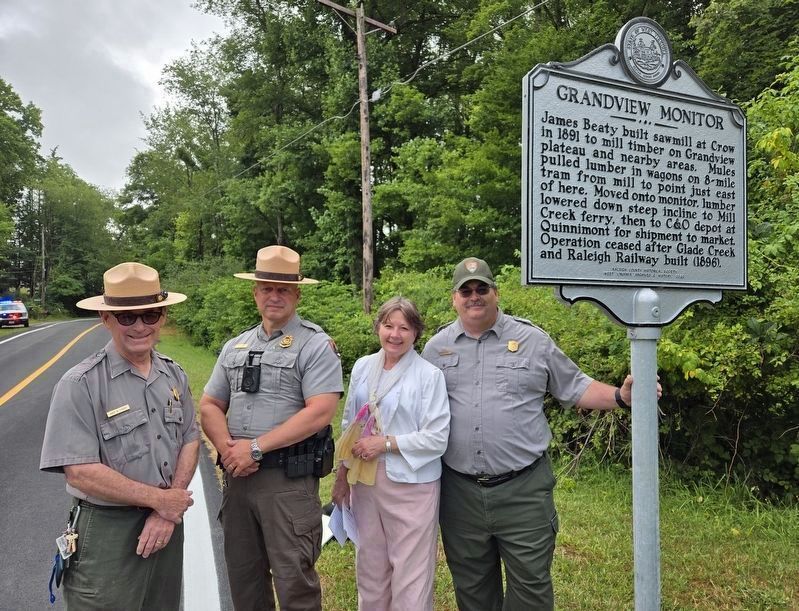Grandview Monitor Marker. Click for full size. Grandview Monitor Marker image. Click for full size.