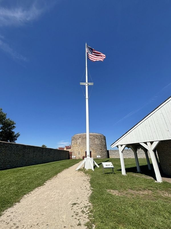 Flagpole Marker. Click for full size. Flagpole Marker image. Click for full size.