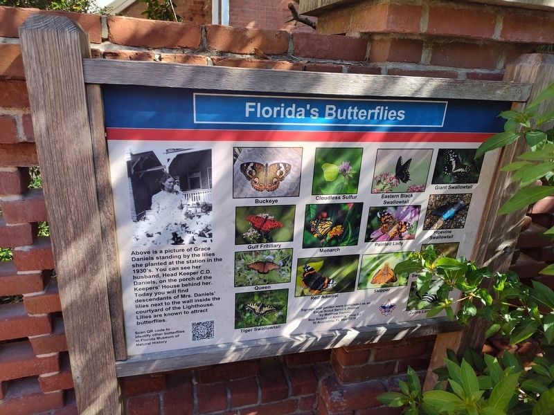 Florida's Butterflies Marker image. Click for full size.