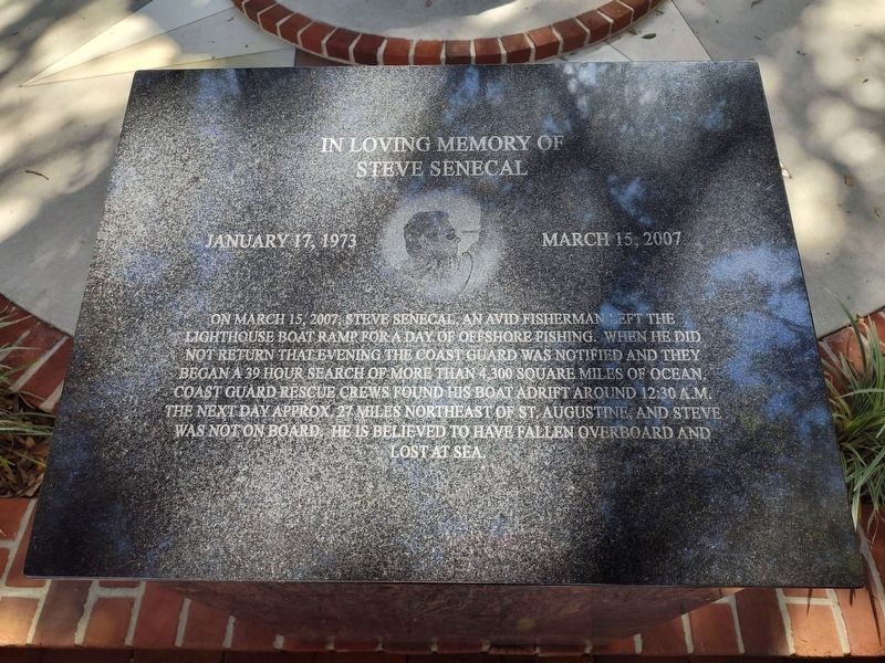 In Loving Memory of Steve Senecal Marker. Click for full size. In Loving Memory of Steve Senecal Marker image. Click for full size.