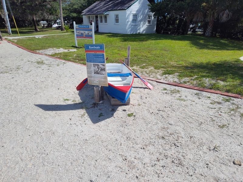 Rowboats Marker. Click for full size. Rowboats Marker image. Click for full size.