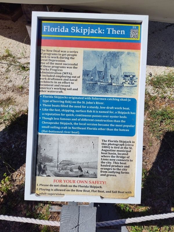 Florida Skipjack: Then Marker. Click for full size. Florida Skipjack: Then Marker image. Click for full size.