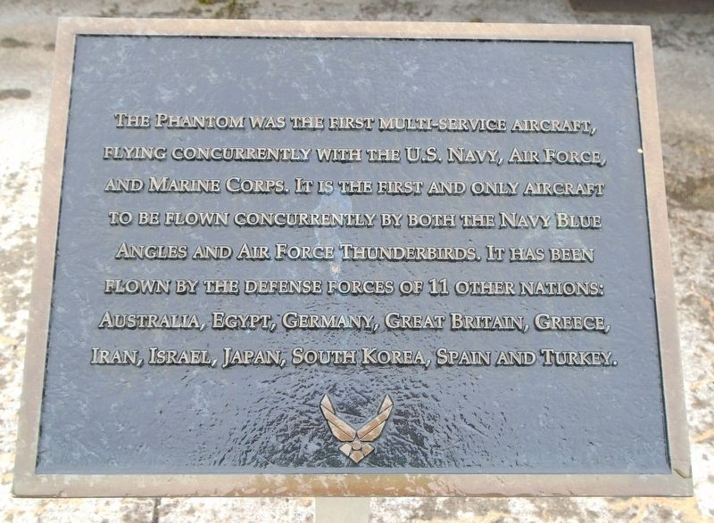 F-4C "Phantom II" Marker. Click for full size. F-4C "Phantom II" Marker image. Click for full size.