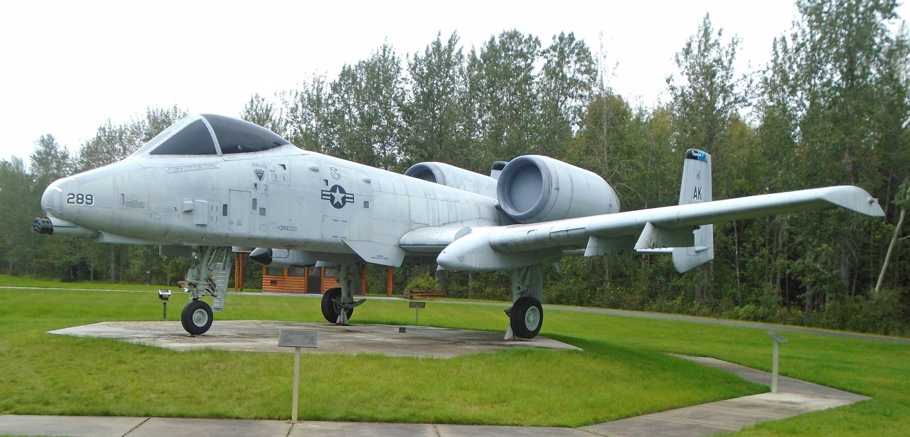 Fairchild-Republic A-10A "Thunderbolt II". Click for full size. Fairchild-Republic A-10A "Thunderbolt II" image. Click for full size.