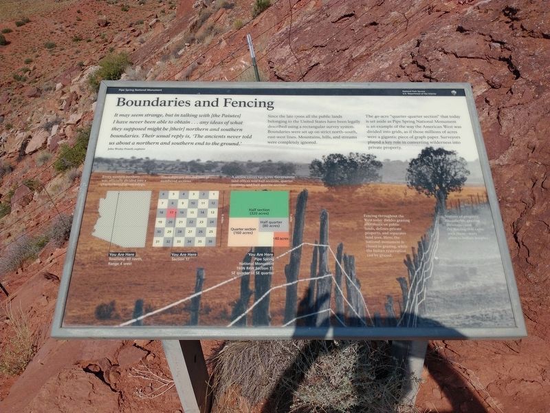 Boundaries and Fencing Marker. Click for full size. Boundaries and Fencing Marker image. Click for full size.