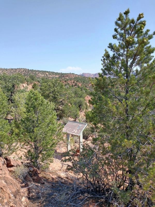 Powell’s Surveyors at Pipe Spring Marker. Click for full size. Powell’s Surveyors at Pipe Spring Marker image. Click for full size.