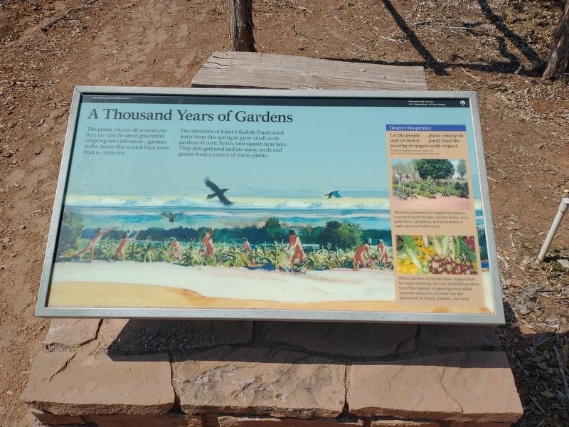A Thousand Years of Gardens Marker image. Click for full size.