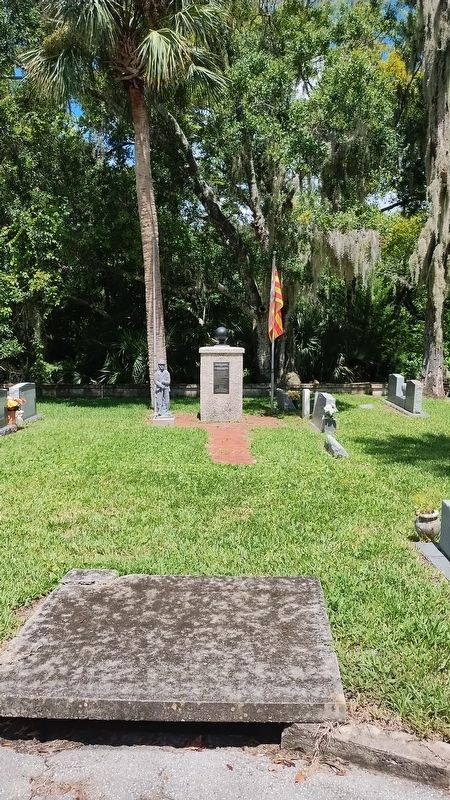 San Lorenzo Cemetery Civil War Memorial image. Click for full size.