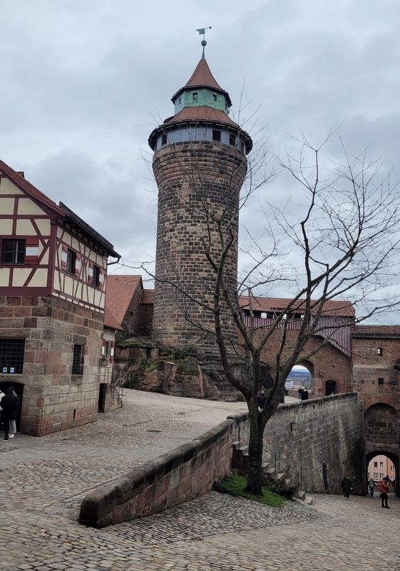 The view of the Sinwellturm / Sinwell Tower from the chapel. Click for full size. The view of the Sinwellturm / Sinwell Tower from the chapel image. Click for full size.