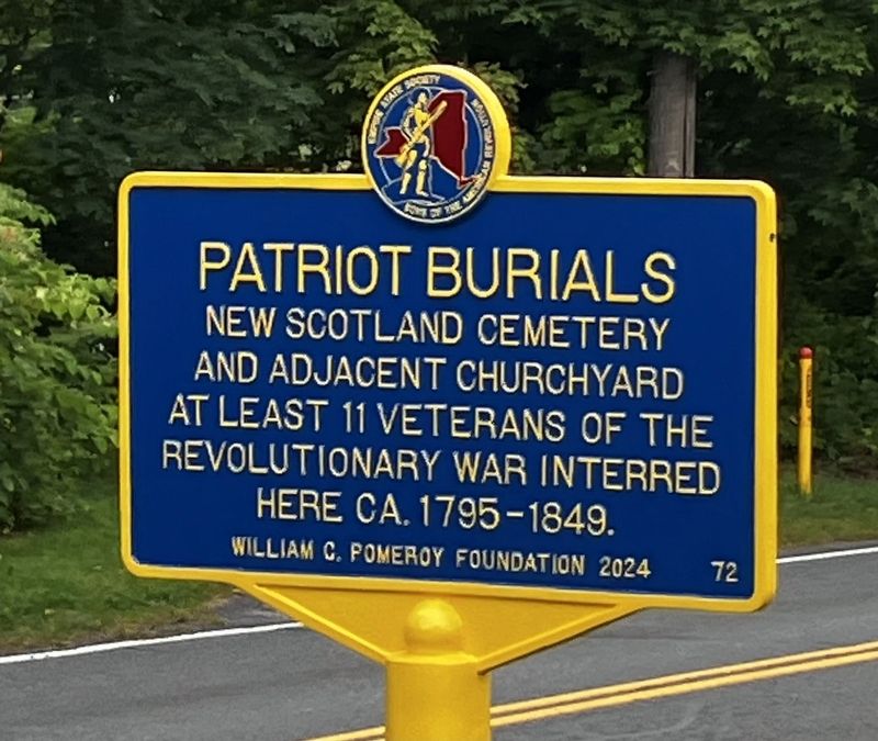 Patriot Burials Marker. Click for full size. Patriot Burials Marker image. Click for full size.