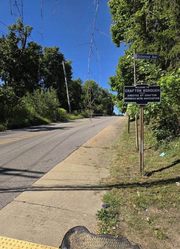 Additional Crafton Borough Marker. Click for full size. Additional Crafton Borough Marker image. Click for full size.