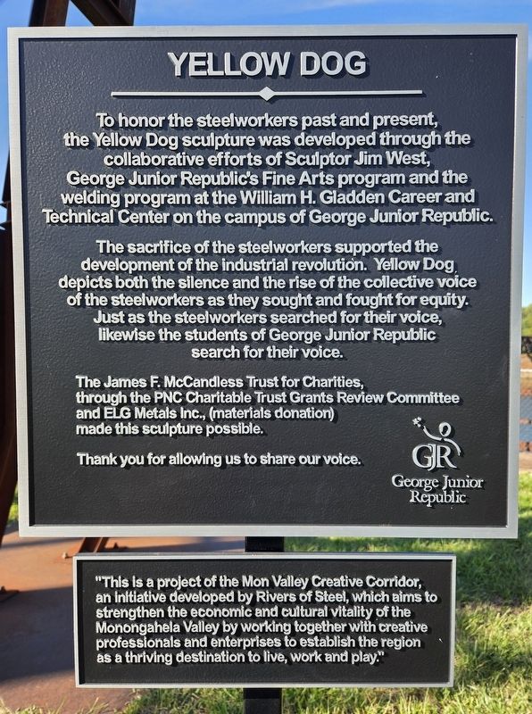 Yellow Dog Marker image. Click for full size.
