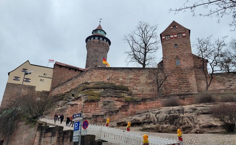The front view of the Imperial Castle Nuremberg. Click for full size. The front view of the Imperial Castle Nuremberg image. Click for full size.