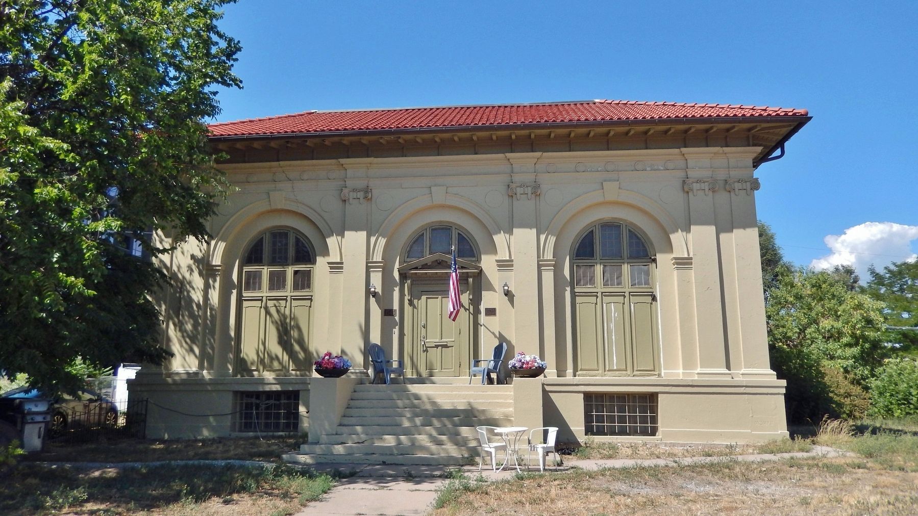 Dickinson Branch Denver Public Library (<i>east/front elevation</i>). Click for full size. Dickinson Branch Denver Public Library (<i>east/front elevation</i>) image. Click for full size.