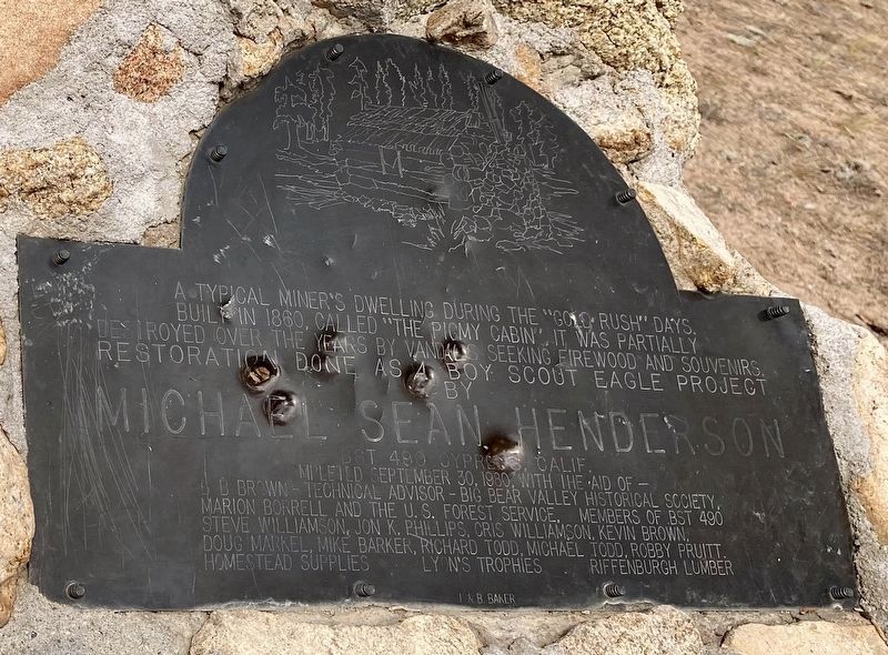 Pigmy Cabin Marker image. Click for full size.