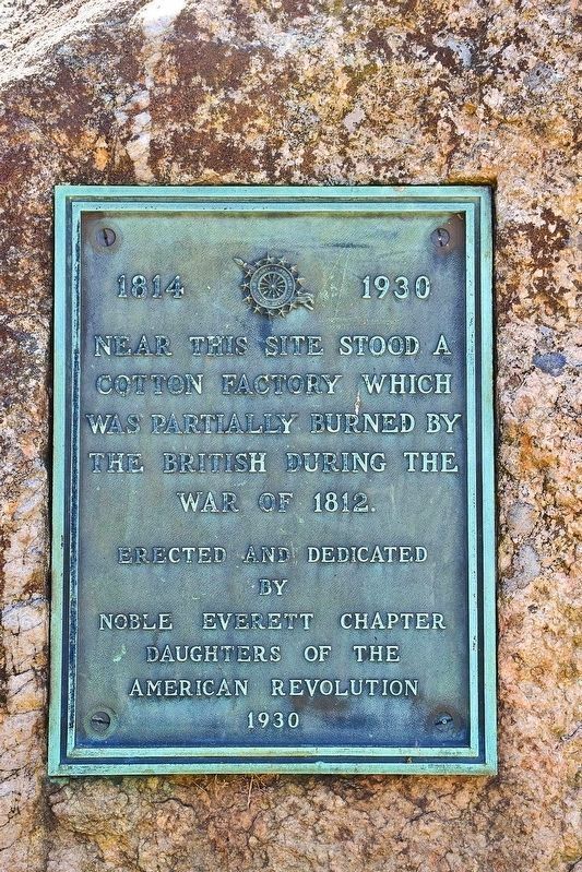 Warham Cotton Factory Memorial. Click for full size. Warham Cotton Factory Memorial image. Click for full size.