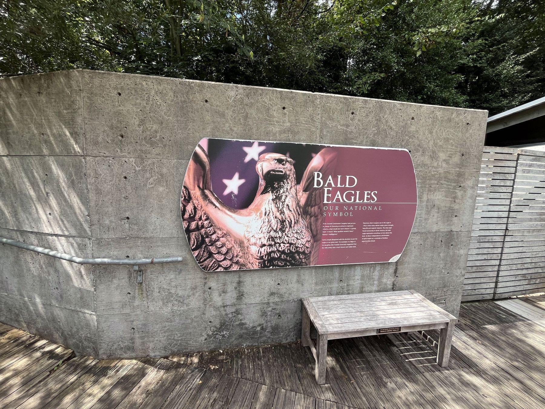 Bald Eagles Marker. Click for full size. Bald Eagles Marker image. Click for full size.