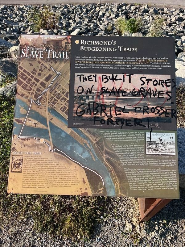 Richmond's Burgeoning Trade Marker image. Click for full size.