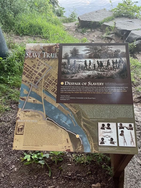 Despair of Slavery Marker. Click for full size. Despair of Slavery Marker image. Click for full size.