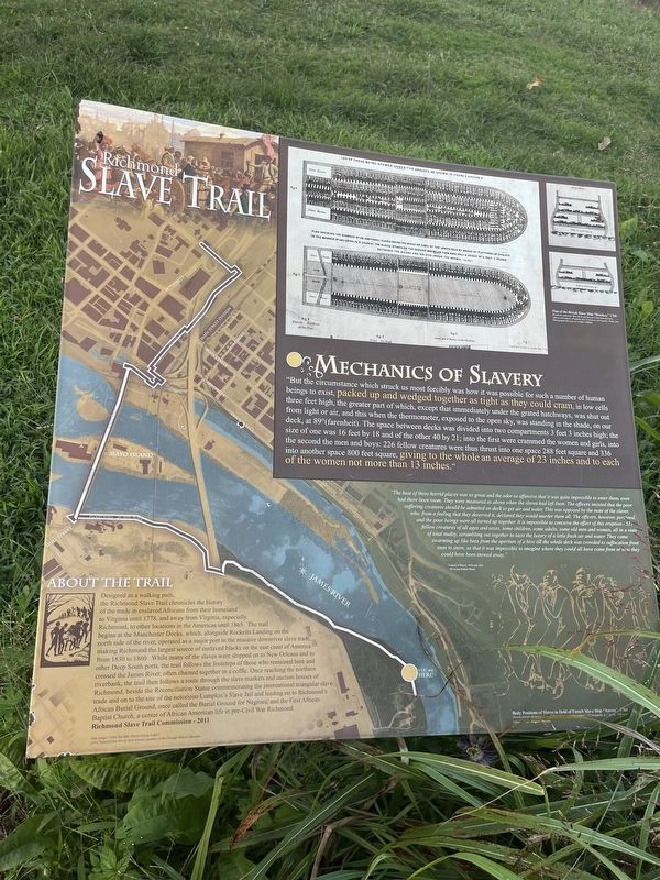Mechanics of Slavery Marker. Click for full size. Mechanics of Slavery Marker image. Click for full size.