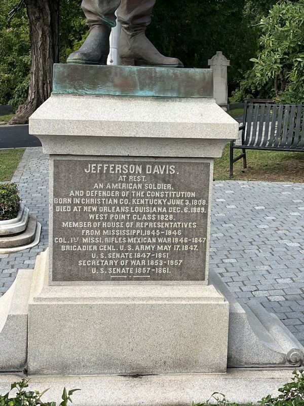Jefferson Davis Marker image. Click for full size.