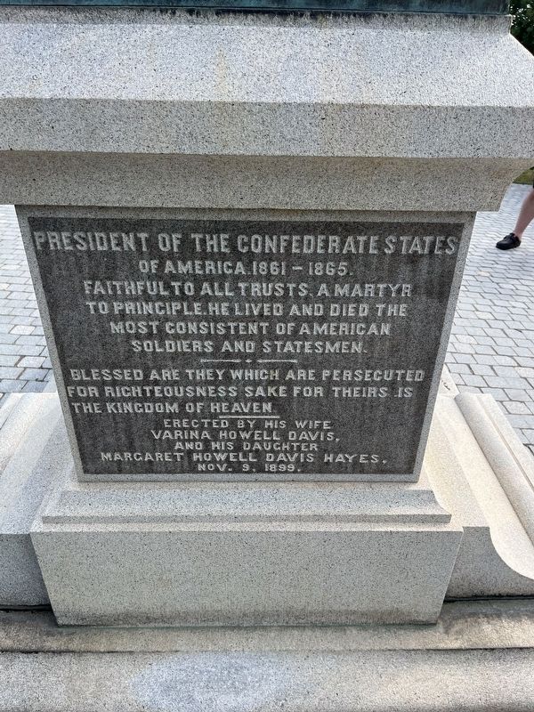Jefferson Davis Marker image. Click for full size.