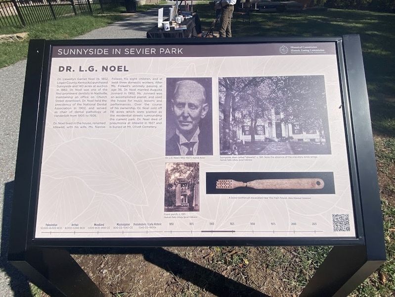 Dr. L.G. Noel Marker image. Click for full size.