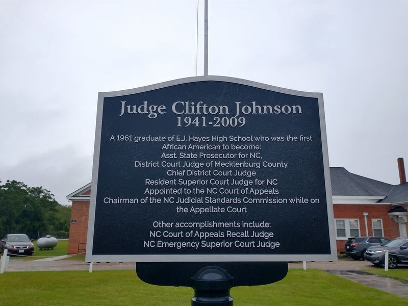 Judge Clifton Johnson Marker image. Click for full size.