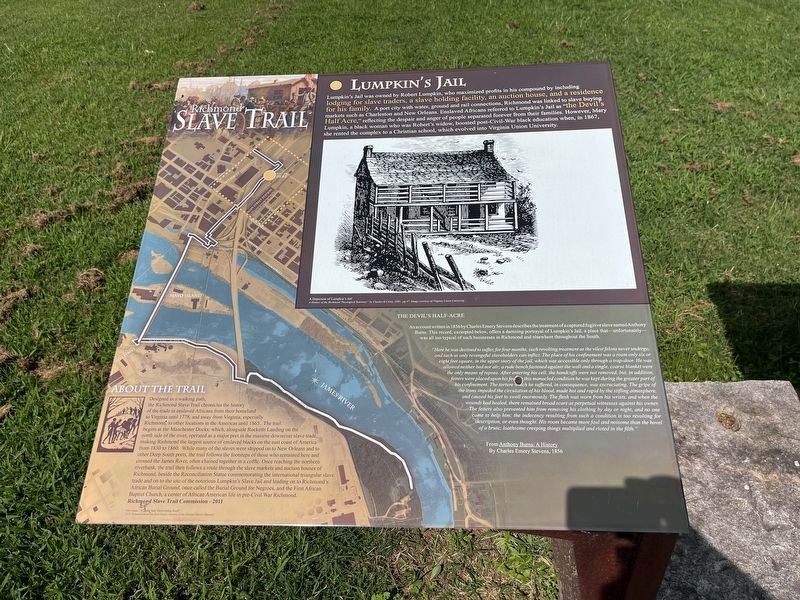 Lumpkin's Jail Marker (Left panel) image. Click for full size.