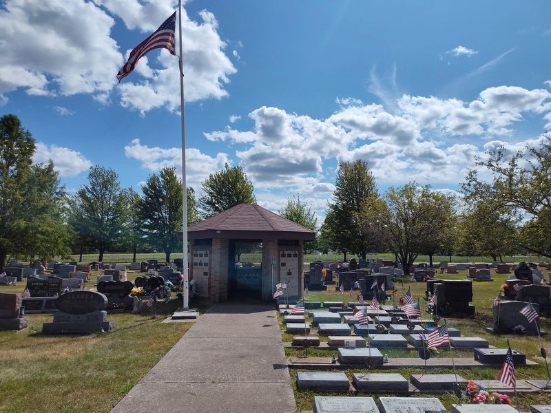 St. Ignatius Veterans Memorial. Click for full size. St. Ignatius Veterans Memorial image. Click for full size.
